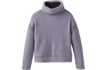 Image of prAna Crestland Pullover - Womens, Moonstone Heather, Large, W23180548-MSHT-L
