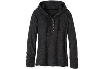 Image of prAna Devan Henley - Women's -Black-Large