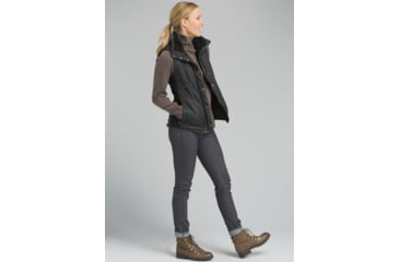 Image of prAna Diva Vest, Snap Button Closure - Women's, Black, XSmall, W13180560-BLK-XS