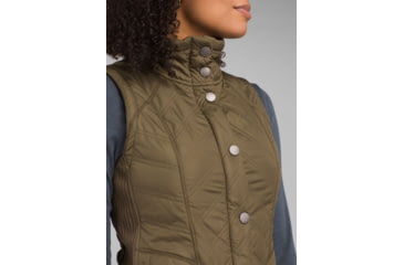Image of prAna Diva Vest, Snap Button Closure - Womens, Slate Green, Large, W13180560-SLGR-L