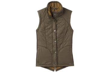 Image of prAna Diva Vest, Snap Button Closure - Womens, Slate Green, Large, W13180560-SLGR-L