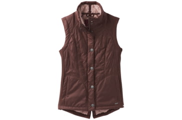 Image of prAna Diva Vest, Snap Button Closure - Womens, Wedged Wood, Large, W13180560-WDWO-L