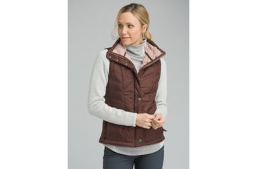 Image of prAna Diva Vest, Snap Button Closure - Women's, Wedged Wood, Large, W13180560-WDWO-L