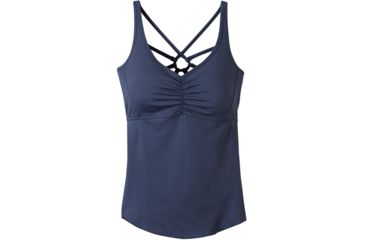 Image of prAna Dreaming Top - Women's-Gray Indigo-Large