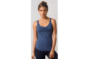 Image of prAna Dreaming Top - Women's-Indigo Stripe-Large