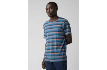 Image of prAna Dustin Short Sleeve Crew - Mens, Nickel, Large, M13190579-NICK-L