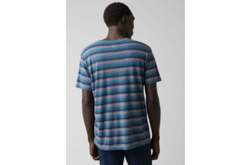 Image of prAna Dustin Short Sleeve Crew - Mens, Nickel, Large, M13190579-NICK-L