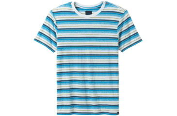 Image of prAna Dustin Short Sleeve Crew - Mens, White, Large, M13190579-WHT-L