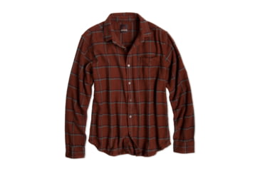 Image of prAna Dutchman Flannel Long Sleeve Shirt - Men's-Auburn-Small