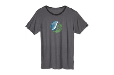 Image of prAna Earth Tee - Men's-Charcoal-Small