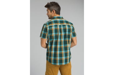 Image of prAna Ecto Short Sleeve T-Shirt - Mens, Highland Green, Large, M13181366-HLGR-L