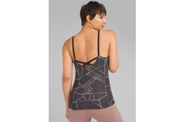 Image of prAna Emsley Top - Womens, Black Jigsaw, Large, W13180827-BKJS-L