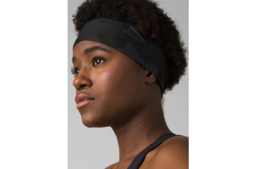 Image of prAna Essential Headband - Womens, Black Camo, One Size, 1963241-001-O/S