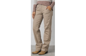 Image of prAna Evie Pant - Women's-Dark Khaki-Regular Inseam-12
