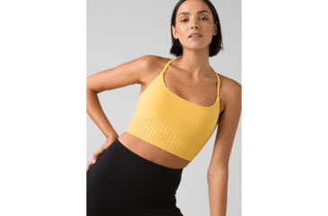 Image of prAna Faro Bralette - Womens, Quince, Medium, W11202034-QUI-M