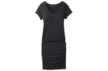 Image of prAna Foundation Dress Womens, Charcoal Heather, Medium, W31180370-CCHT-M