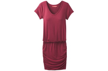 Image of prAna Foundation Dress - Womens, Crushed Cran Heather, Medium, W31180370-CRHT-M