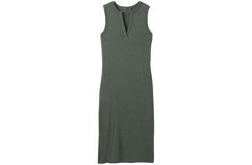 Image of prAna Foundation Midi Dress - Womens, Canopy Heather, Medium, W31202056-CNHT-M