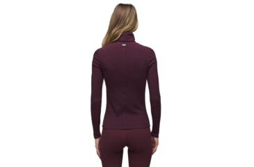 Image of prAna Foundation Rib Turtleneck - Womens, Mulberry Heather, Extra Small, 2045781-500-XS