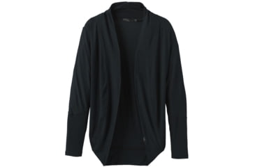 Image of prAna Foundation Shrug Sweaters - Womens, Black, Medium, W23190958-BLK-M