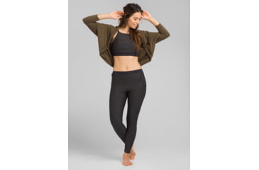 Image of prAna Foundation Shrug Sweaters - Womens, Slate Heather, Small, W23190958-SLHT-S