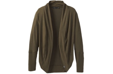 Image of prAna Foundation Shrug Sweaters - Womens, Slate Heather, Small, W23190958-SLHT-S