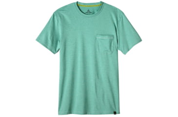 Image of prAna Ganaway Tee - Men's -Dusty Pine-Medium