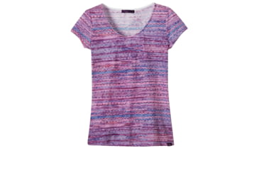 Image of prAna Garland Tee - Women's-True Orchid-Medium
