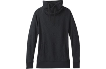 Image of prAna Gotu Pullover - Women's -Black Jacquard-Medium