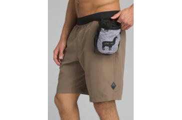 Image of prAna Graphic Chalk Bag with Belt, Black Llama, One Size, U61171807-BKLL-O/S