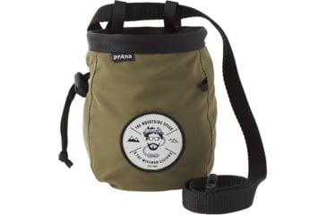 Image of prAna Graphic Chalk Bag with Belt, Cargo Green, One Size, U61171807-CAGR-O/S