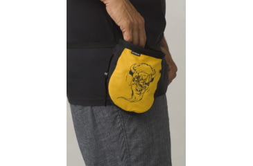 Image of Prana Graphic Chalk Bag with Belt, One Size, Golden Barrel, U61171807-GLBA-O/S