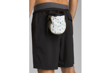 Image of prAna Graphic Chalk Bag with Belt - Unisex, Cargo Green Trees, One Size, U61171807-CGTR-O/S