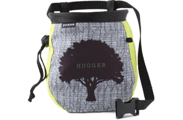 Image of prAna Graphic Chalk Bag with Belt, Lime Tree Hugger, One Size, U61171807-LITH-O/S