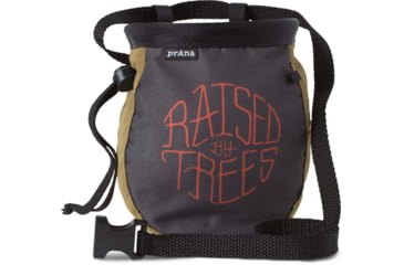 Image of prAna Graphic Chalk Bag with Belt, Woodland Raised By, One Size, U61171807-WLRB-O/S