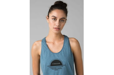 Image of prAna Graphic Tank - Womens, Nickel Sunset, Medium, W11170152-NISS-M