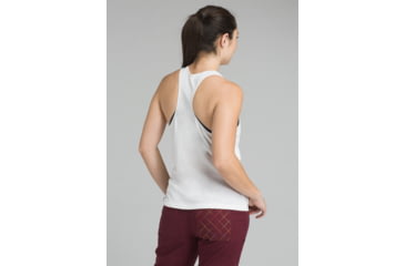 Image of prAna Graphic Tank - Womens, White Heather, XSmall, W11170152-WTHT-XS