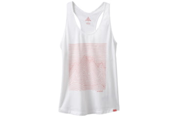 Image of prAna Graphic Tank - Womens, White Heather, XSmall, W11170152-WTHT-XS