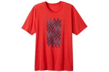 Image of prAna Grow T-Shirt - Men's-Red Heather-Small