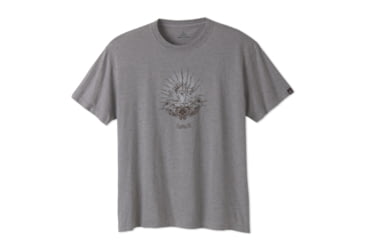 Image of prAna Guru Heathered Tee - Men's-Khaki-Small