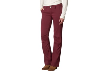 Image of prAna Halle Pant - Short Inseam, Burgundy, 12, W4HASH113-BUR-12