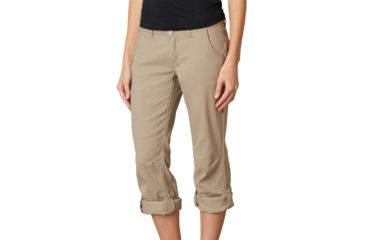 Image of prAna Halle Pant - Womens, Dark Khaki, 8, Short Inseam, W4HASH113-DKKH-8