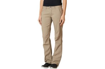 Image of prAna Halle Pant - Womens, Dark Khaki, 8, Short Inseam, W4HASH113-DKKH-8