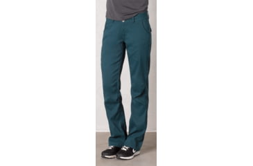 Image of prAna Halle Pant - Women's-Deep Teal-Short Inseam-2