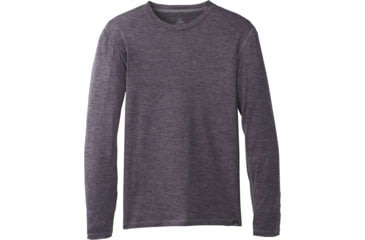 Image of prAna Hardesty Long Sleeve Tee - Men's-Gravel-Small