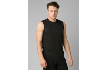 Image of prAna Hardesty Tank - Mens, Black Out, Small, M11170401-BKOU-S