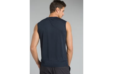Image of prAna Hardesty Tank Top - Mens, Black Stripe, Large, M11170401-BKST-L