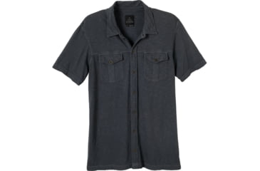 Image of prAna Hayes Button Down Shirt - Men's-Coal-Small