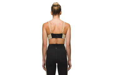 Image of prAna Heavana Hot Spell Bra - Womens, Black / Cliffside Heather, XL, 2066821-003-XL