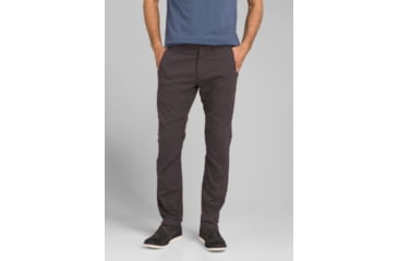 Image of prAna Hendrixton Straight Pant, Charcoal, 40 Waist, Long Inseam, M41193426 -010-40